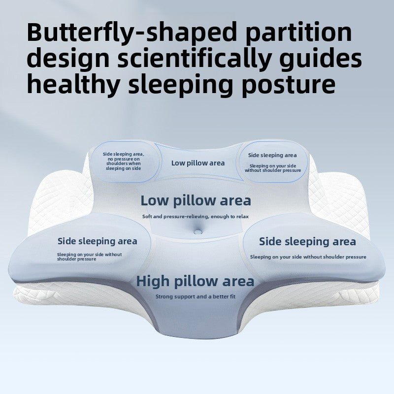 Ergonomic Memory Foam Cervical Pillow
