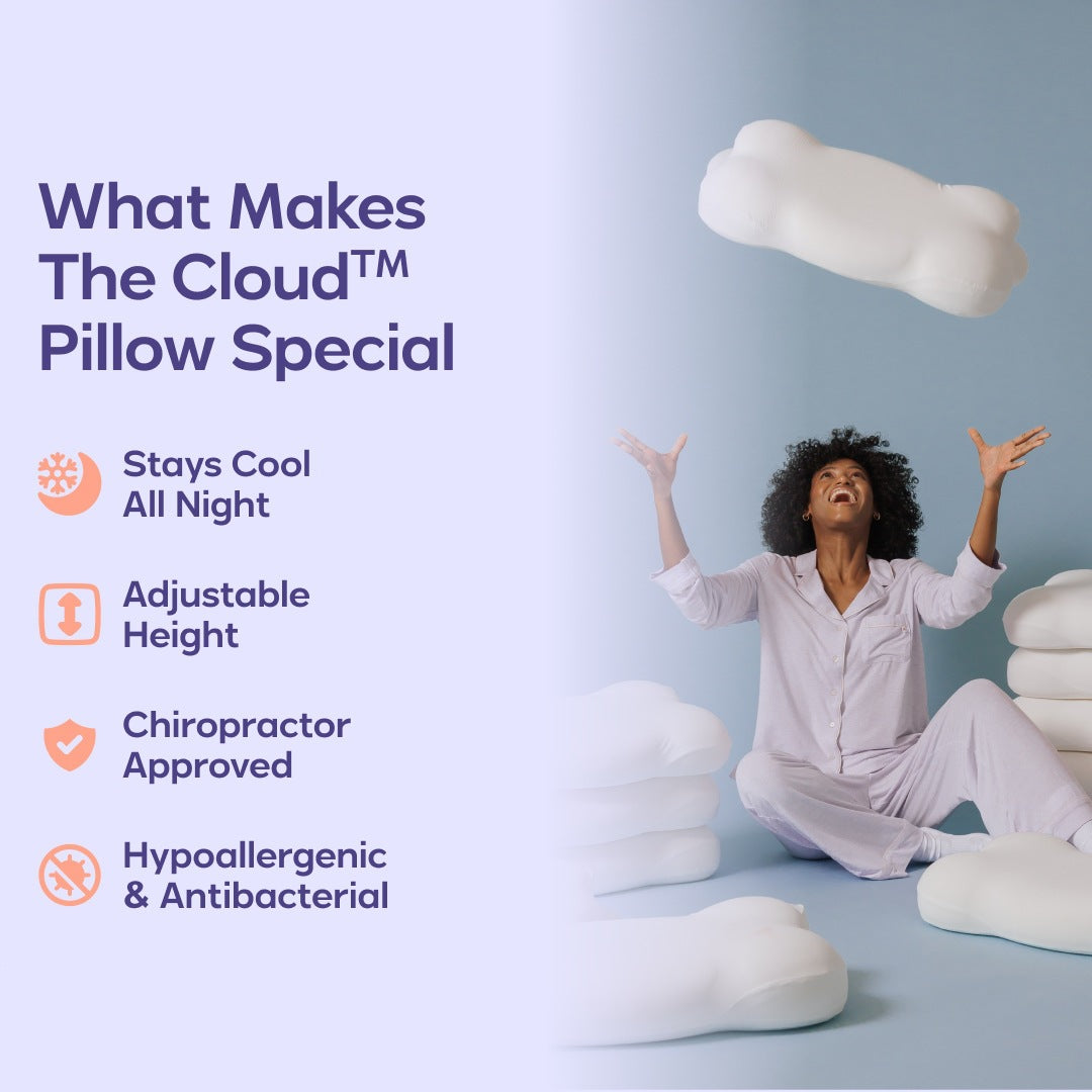 Memory foam neck pillow