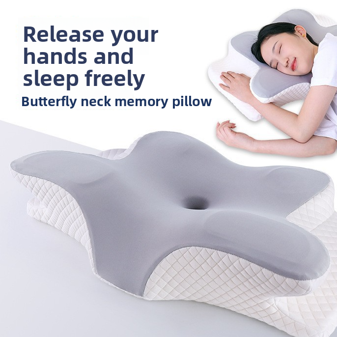 Ergonomic Memory Foam Cervical Pillow